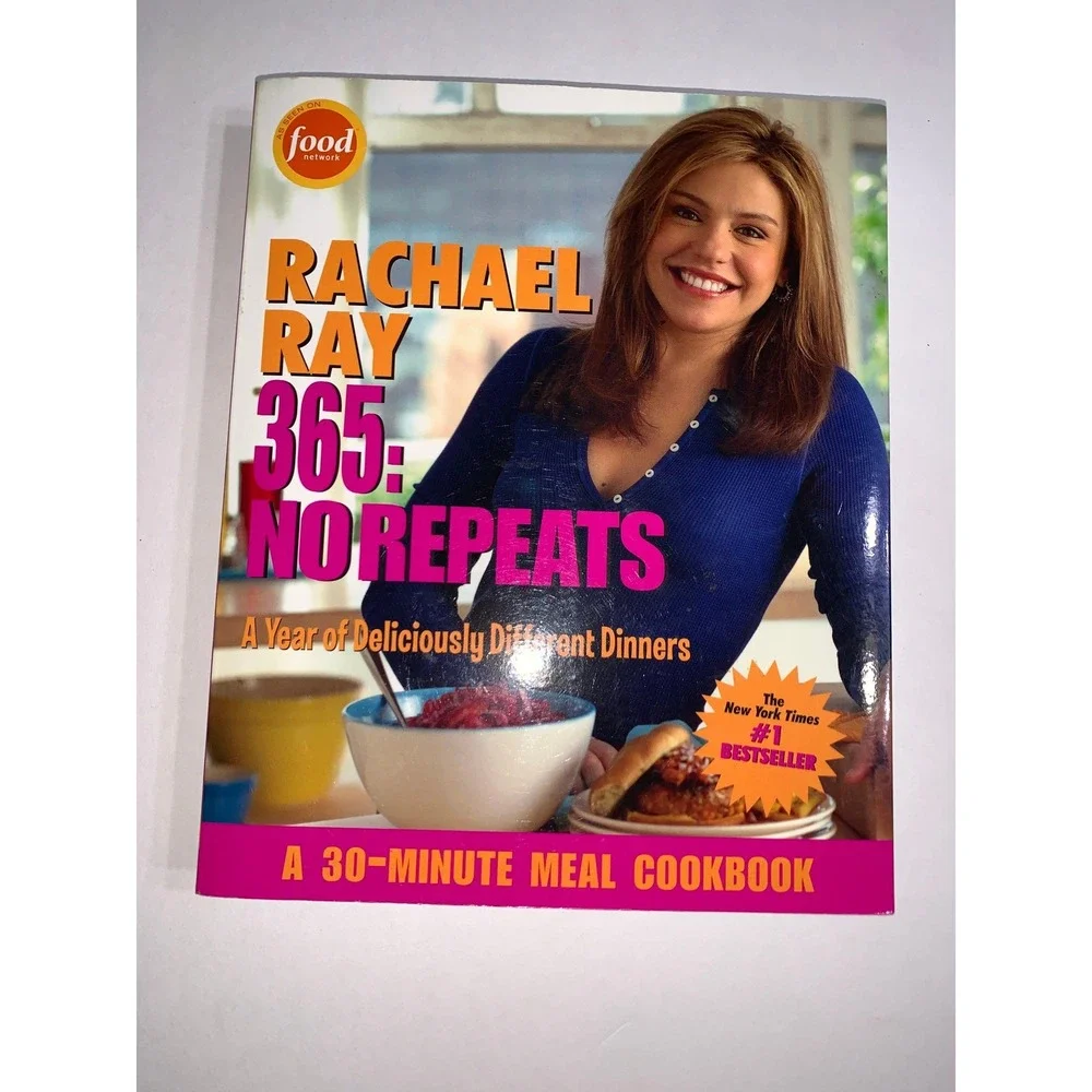 Rachael Ray Cookbook‎ Bundle 365 No Repeats Express Lane Meals 30 Minute